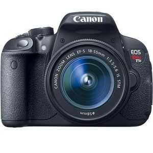 Canon EOS Rebel T5i  -  18.0 MP CMOS Digital SLR with 18-55mm EF-S is STM Lens